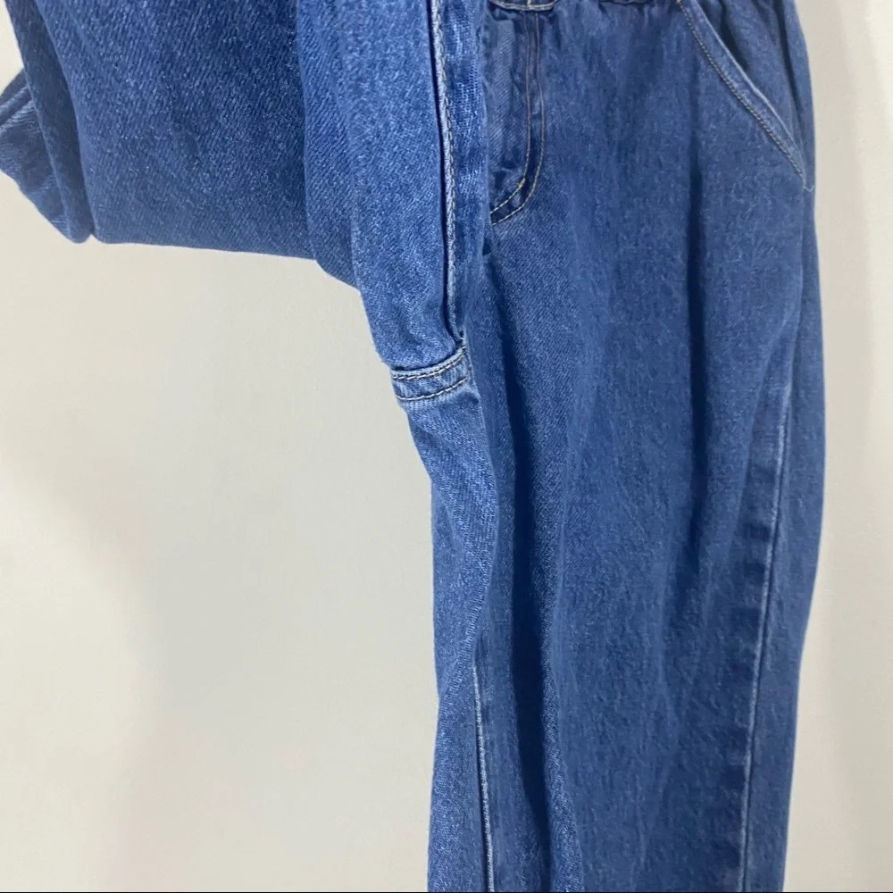 3 for $20 Kancan Paperbag Waist Blue Denim Jeans - Picture 2 of 8
